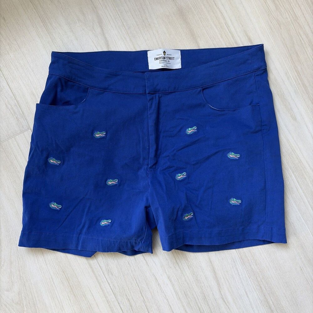 Emerson Street Florida Gators Women’s Shorts Large  Blue Embroidered Logo